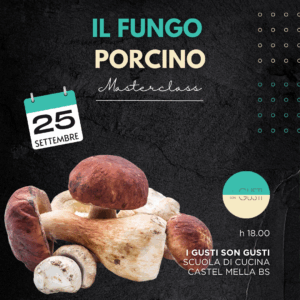 IL FUNGO PORCINO 25/09/25