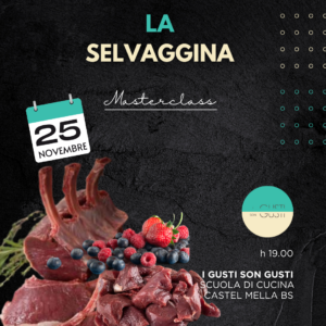 LA SELVAGGINA 25/11/26