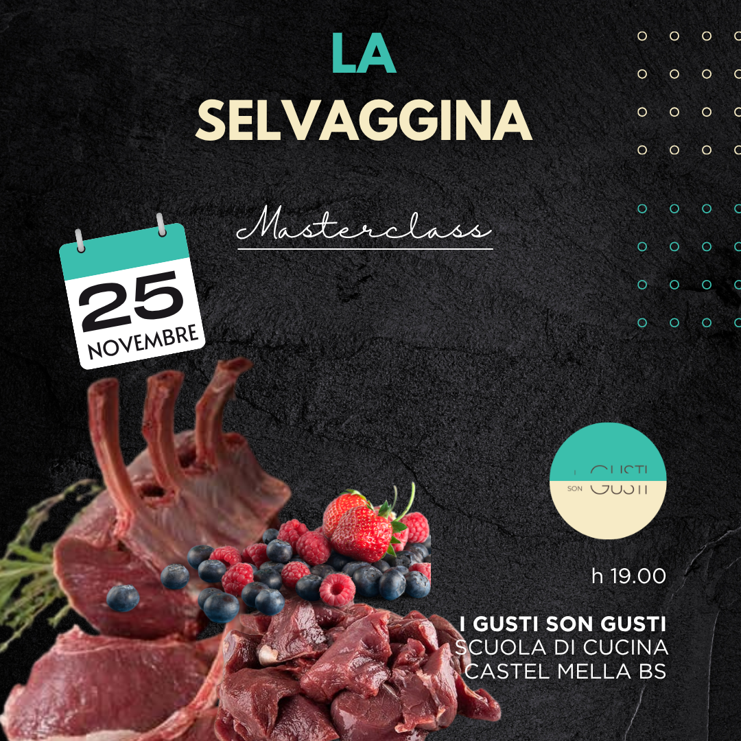 LA SELVAGGINA 25/11/26