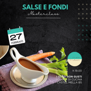 SALSE, FONDI E ABBINAMENTI 27/02/26