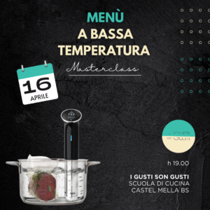 UN MENU' A BASSA TEMPERATURA 16/04/26