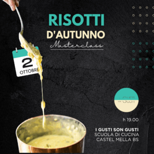 RISOTTI D'AUTUNNO - 02/10/25