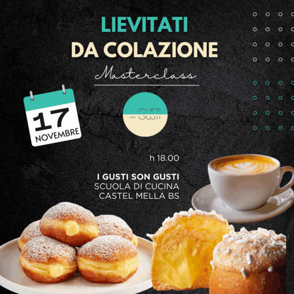 LIEVITATI DA COLAZIONE 17/11/25