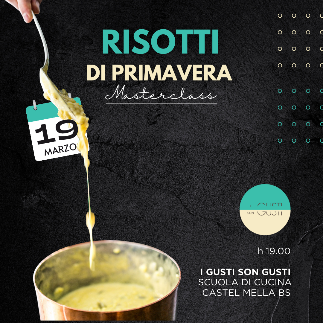 RISOTTI DI PRIMAVERA 19/03/26